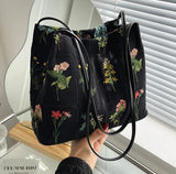 Luxury Brand Large Flowers Tote Bag 2022 New High-quality Fabric Women's Designer Handbag High Capacity Shoulder Bags