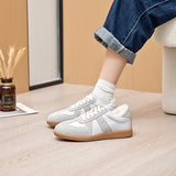 Winter Sneakers Women Genuine Leather Women German Training Shoes Non-slip Sneakers For Women Large Size Velvet Sneakers Female