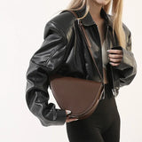 Amozae-5 Colors Women'S Bag Ins Fashion Shulder Bag For Women Luxury Design Ladies Female Bag Saddle Bag