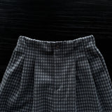 Amozae-Autumn Casual Outfits Amozae-Plaid Woolen Pants Women Elastic Waisted Straight Leg Pant In 2024 Winter