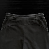 Amozae-Autumn Casual Outfits Amozae-Zichuan-Soft Glutinous Composite Slim Fit Micro Flared Pants for Women, Low Waist, High Elasticity Base, Slimming Tool