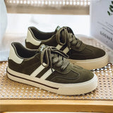 Amozae-Fashion Brown Skateboard Shoes Men Comfortable Cheap Brand Men's Casual Sneaker Hot Sale Flat Vulcanized Shoes zapatillas hombre