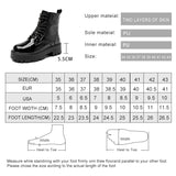 Amozae Marton Boots Women High Heel 2025 New Genuine Leather Women Ankle Boots British Style Vintage Platform Women Winter Boots