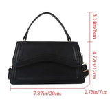 Amozae-New Fashion Sling Shoulder Bag Trend PU Leather Messenger Handbags Solid Color Leisure Stylish Crossbody Bags For Women Girls