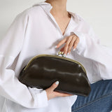 Amozae-Clutch Purse Luxury For Women Ins Fashion Retro Concise Large Capacity Women Dinner Evening Bag