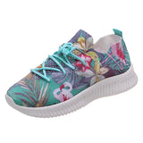 AMOZAE- -  Fashion Print Knitting Sneakers