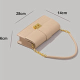 Amozae-Crocodile Bag 2024 New Light Luxury Small Square Bag Style Handbag Shoulder Bag Women Ladies Female