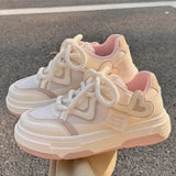 Amozae-Women's Sneakers pink Platform Woman Sports shoes Female Harajuku Kawaii Vulcanized Shoes Casual Comfortable Ladies Trainers