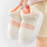 AMOZAE- - Cloud Snow Boots Warm, Pink, Platform Design