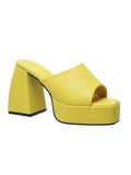 Amozae-Square Toe Chunky Heel Sandal