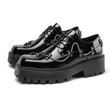 Amozae- Sangdo Square Toe Wired Chunky Shoes