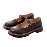 Amozae-back to school outfits Saturday School Buckle Sandals