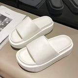 AMOZAE- - New Thick Sole Slippers Fashion Platform Slippers