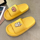 AMOZAE- -  Cartoon Orthopedic Platform Slippers