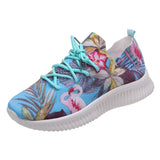 AMOZAE- -  Fashion Print Knitting Sneakers