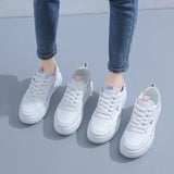 Amozae-2024 BKQU Fashion Women's Sneakers Platform Sports Shoes White running Sneakers Chunky Sneakers Shoes Tennis Female Basket