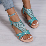 Amozae-2024 Hot Sale Shoes Female Elastic Band Women's Sandals Summer Rome Open Toe Sequins Casual Beach Wedge Plus Size Sandals