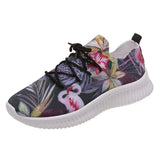 AMOZAE- -  Fashion Print Knitting Sneakers