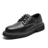 Amozae- Seongsudong Contrast Stitch Chunky Sole Shoes