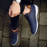 Amozae-Leather Men Shoes Sneakers Trend Casual Shoe Italian Breathable Leisure Male Sneakers Non-slip Footwear Men Vulcanized Shoes
