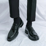 Amozae- Sinwol Croc Patent Sleek Loafers