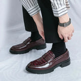 Amozae- Sinwol Croc Patent Sleek Loafers