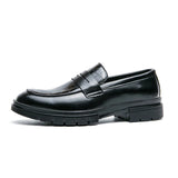 Amozae- Sinwol Croc Patent Sleek Loafers