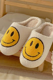 Amozae-Smiley Slip-on Home Flush Slippers