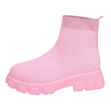 Amozae-back to school outfits Soft Girl Ankle Boots