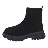 Amozae-back to school outfits Soft Girl Ankle Boots