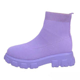 Amozae-back to school outfits Soft Girl Ankle Boots