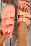 Amozae-Solid Buckle EVA Sandals