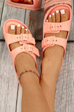 Amozae-Solid Buckle EVA Sandals