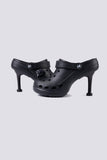 Amozae-Solid Color High Heel Clog