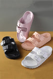 Amozae-Solid Buckle EVA Sandals