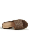 Amozae-Solid Espadrille Wedge Sandals
