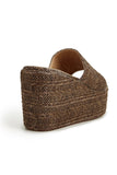 Amozae-Solid Espadrille Wedge Sandals