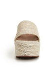 Amozae-Solid Espadrille Wedge Sandals