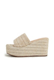 Amozae-Solid Espadrille Wedge Sandals