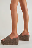 Amozae-Solid Espadrille Wedge Sandals