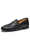 Amozae--Solid Leather Loafer