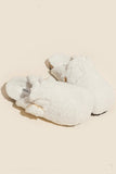 Amozae-Solid Plush Slip-on Flats