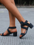 Amozae-Bow Strap Sandals
