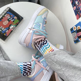 Amozae-back to school outfits Sweet Like Candy Sneakers