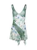Amozae-nye outfits back to school dress  Theo Dress Green Floral
