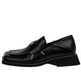 Amozae-back to school outfits Minimalist Chunky Loafers