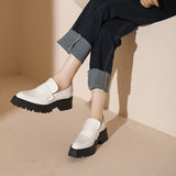 Amozae-back to school outfits Personal Growth Platform Loafers