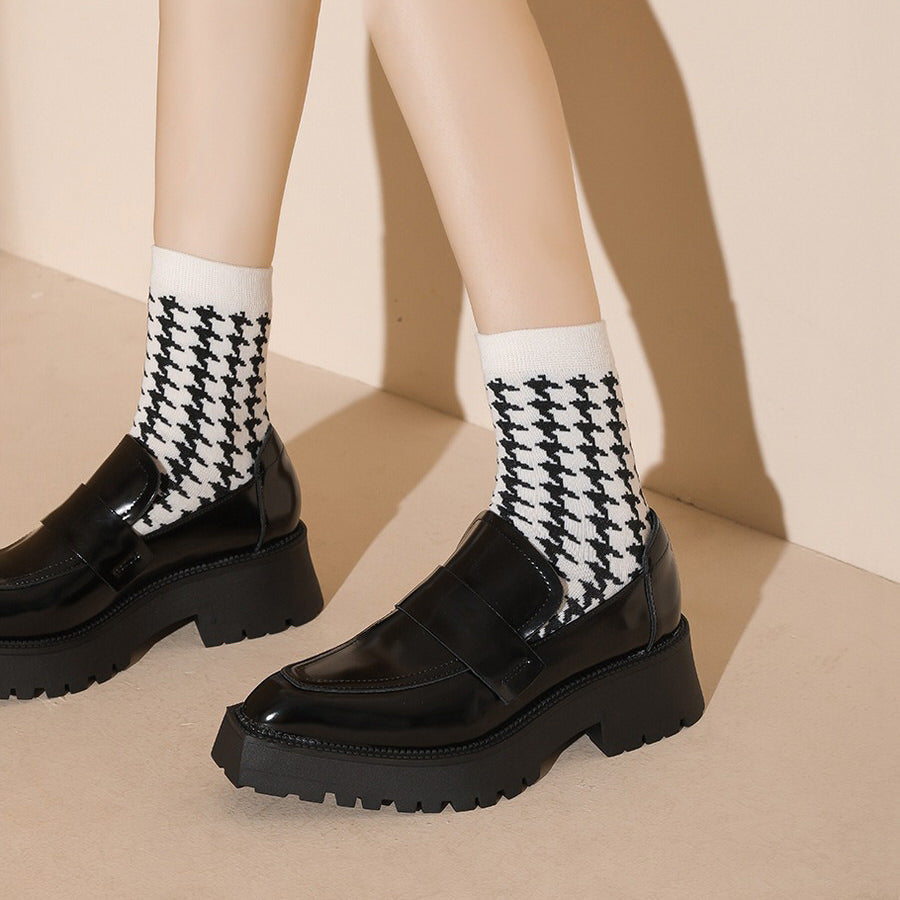 Amozae-back to school outfits Personal Growth Platform Loafers