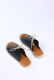 Amozae-Woven Flat Sandals