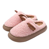 Amozae-back to school outfits Warm Teddy Slippers